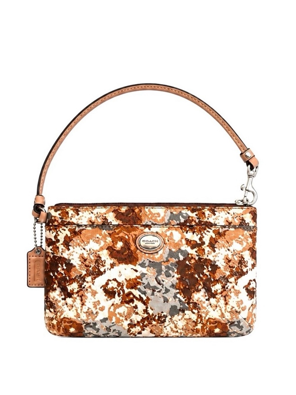 🌸🌼Beautiful Floral Coach Peyton Wristlet 🌼🌸